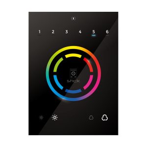STICK-CW4 тъчскрийн WiFi контролер за управление на осветление със стъклен панел, за вграждане Nicolaudie Architectural | AVStore