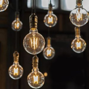 LED крушка 12W E27 G125 2200K филамент VT-2153 V-TAC | AVStore