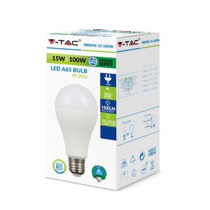 LED крушка 15W E27 4000K VT-2015 V-TAC | AVStore