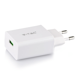 Комплект за бързо зареждане Fast Charge с адаптер и Micro USB кабел VT-5381 V-TAC | AVStore