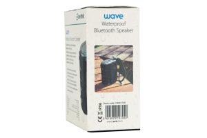 Водоустойчива Bluetooth преносима тонколонка AV:LINK Wave с вградена батерия, сива | AVStore