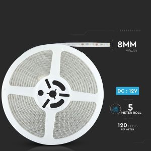 LED лента 7.2W/M 4500K IP65 12V VT-3528-120 V-TAC ролка 5 метра | AVStore