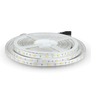 LED лента 4.8W/M RGB IP65 12V VT-5050-30 V-TAC ролка 5 метра | AVStore
