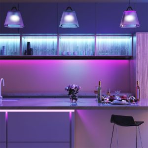 LED лента 10.8W/M RGB IP20 12V VT-5050-60 V-TAC ролка 5 метра | AVStore