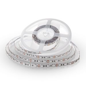 LED лента червена 10.8W/M IP20 12V VT-5050-60 V-TAC ролка 5 метра | AVStore