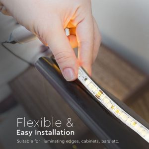 LED лента 9W/M 4000K IP20 24V VT-5050-60 V-TAC ролка 5 метра | AVStore