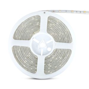 LED лента 4.8W/M 4000K IP65 12V VT-5050-30 V-TAC ролка 5 метра | AVStore