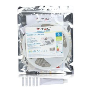 LED лента 4.8W/M 4000K IP65 12V VT-5050-30 V-TAC ролка 5 метра | AVStore