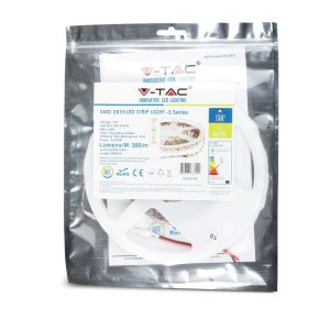 LED лента 4W/M 6400K IP20 12V VT-2835-60 V-TAC ролка 5 метра | AVStore