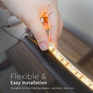 LED лента 7.2W/M 6000K IP20 24V двойно PCB VT-2835-120 ролка 10 метра | AVStore