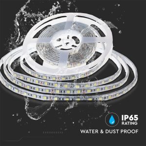LED лента 7.2W/M 6000K IP65 24V двойно PCB VT-2835-120 V-TAC ролка 10 метра | AVStore