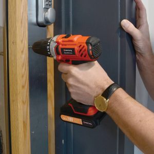 Акумулаторен ударен винтоверт бормашина 18V комплект с куфар, 12 аксесоара, батерия | AVStore