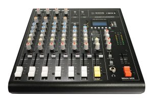 Професионален аудио миксер с вграден дигитален ефект 8 канален IHOS I MIX 8 | AVStore