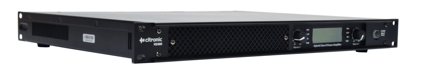 QTX H2400 172.124UK – 2 Професионален хибриден усилвател QTX H2400 | AVStore