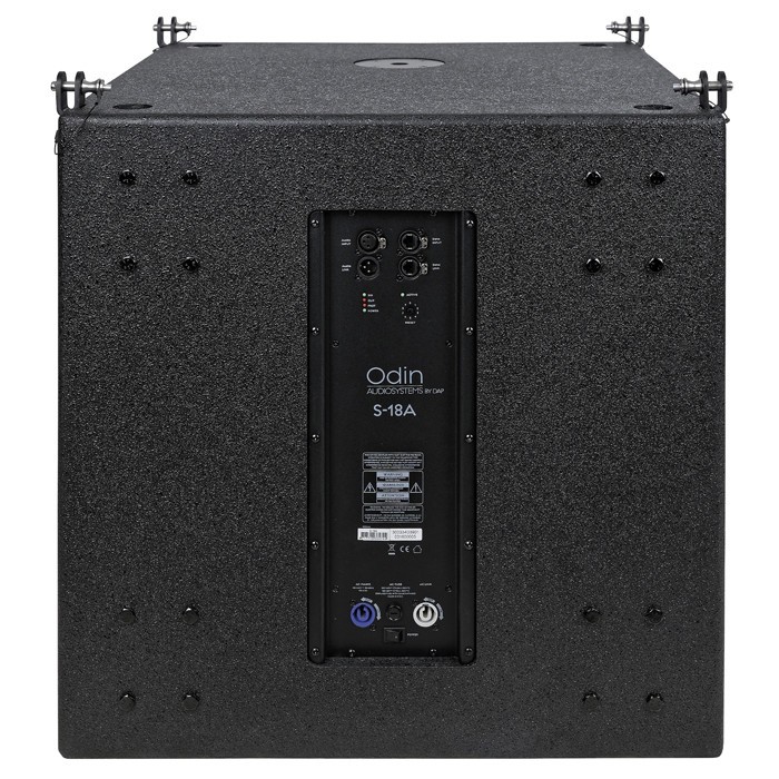 D3901 18inch 3kW Active Subwoofer DAP Odin S-18A – 2 Активен array събуфър 18″ 2000W Odin S-18A | AVStore
