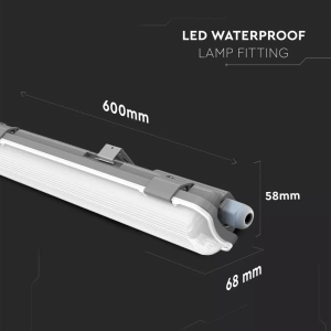 Тяло с LED пура 120см. 18W 6400K водоустойчиво VT-12028 V-TAC | AVStore
