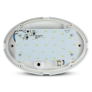 LED плафон бял 12W 3000K овален VT-8010 V-TAC | AVStore