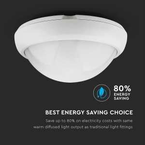 LED плафон бял 8W 3000K Ф180 кръгъл VT-8014 V-TAC | AVStore