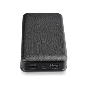 Външна батерия Power Bank, Micro USB 20000 mAh VT-3502 V-TAC черна | AVStore