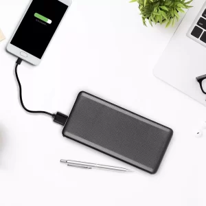 Външна батерия Power Bank USB C, Micro USB 30000 mAh VT-3502 V-TAC черна | AVStore
