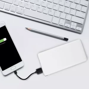 Външна батерия Power Bank USB C, Micro USB 30000 mAh VT-3502 V-TAC бяла | AVStore