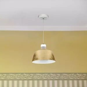 LED пендел акрил златен абажур 7W 3000K V-TAC VT-7444 | AVStore