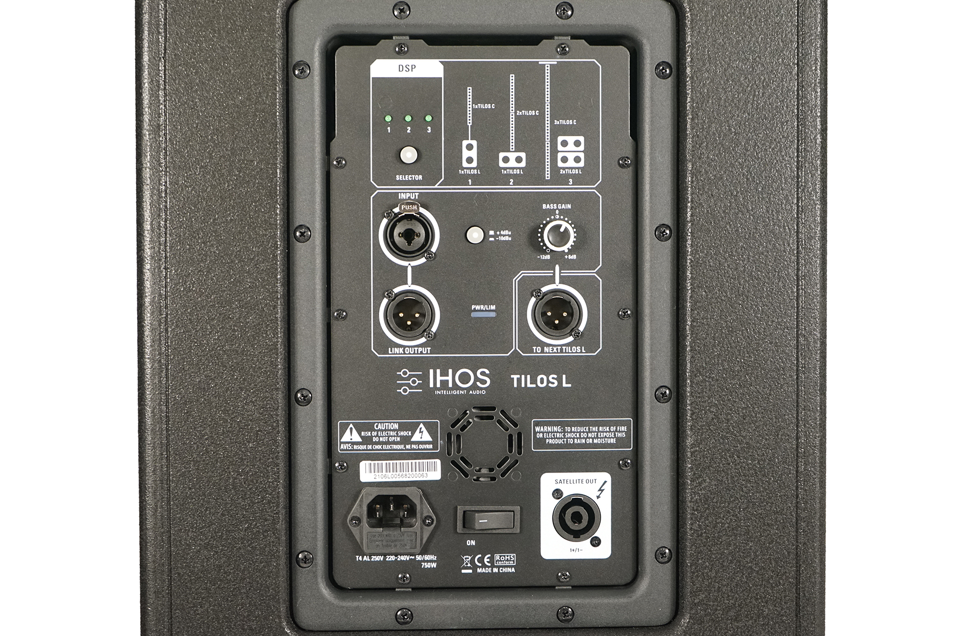 L005682 Активен събуфър IHOS TILOS 500W 10 – 3 Активен array събуфър 2×10″ 1000W IHOS TILOS SUB | AVStore