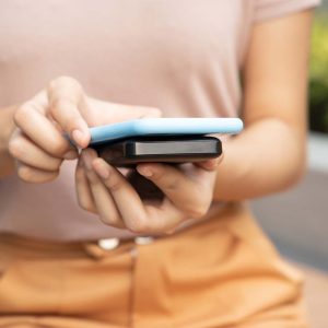 Външна батерия с безжично зареждане V-TAC 10000mAh Wireless Fast Charge 15W | AVStore