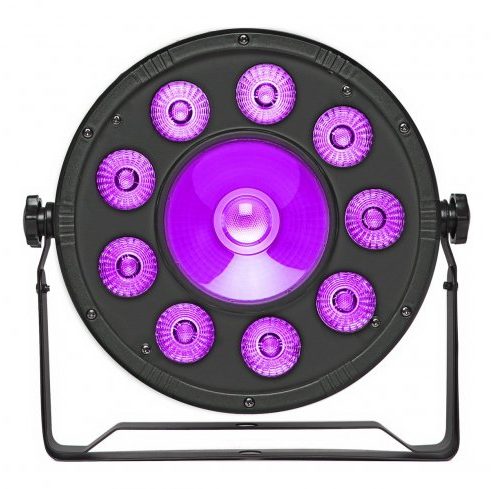 Fractal LED пар прожектор RGBW 9x10W + 1x20W | AVStore