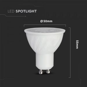 LED луничка 6W GU10 4000K Samsung чип VT-227D V-TAC | AVStore