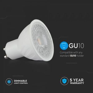 LED луничка 6W GU10 4000K Samsung чип VT-227D V-TAC | AVStore