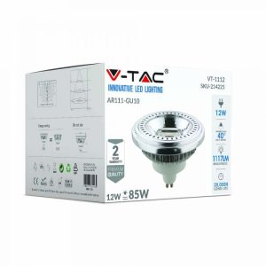 LED луничка 12W 6400K GU10 VT-1112 V-TAC | AVStore