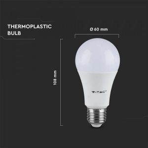LED крушка 8.5W E27 4000K VT-2099 V-TAC | AVStore