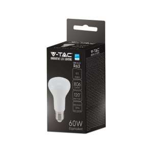 LED крушка 8.5W R63 4000K Samsung чип VT-263 V-TAC E27 | AVStore