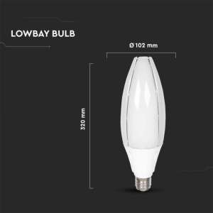 LED крушка OLIVE 60W E40 4000K Samsung чип VT-260 V-TAC | AVStore