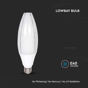 LED крушка OLIVE 60W E40 4000K Samsung чип VT-260 V-TAC | AVStore