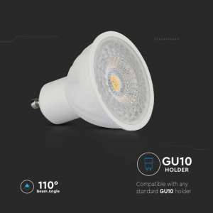 LED луничка 6W GU10 3000K Samsung чип VT-247 V-TAC | AVStore