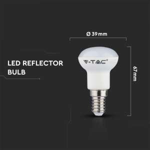 LED крушка 2.9W R39 3000K Samsung чип VT-239 V-TAC E14 | AVStore