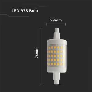 LED крушка 7W R7S 6500K VT-2237 V-TAC | AVStore
