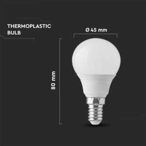 LED крушка 3.7W P45 4000K VT-1819 V-TAC E14 | AVStore