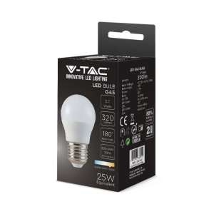 LED крушка 3.7W G45 6500K VT-1830 V-TAC E27 | AVStore