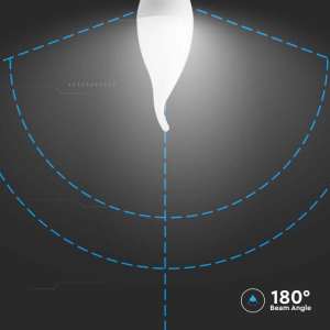 LED крушка 3.7W G45 3000K VT-1818TP V-TAC E14 | AVStore