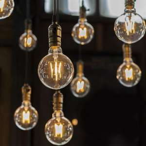 LED крушка 10W G125 6500K филамент VT-1979 V-TAC E27 | AVStore