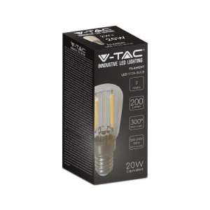 LED крушка 2W ST26 4000K филамент VT-1952 V-TAC E14 | AVStore
