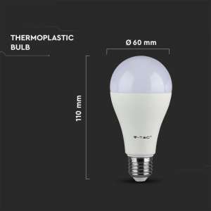 3 броя LED крушка 10.5W A60 4000K VT-2113 V-TAC E27 | AVStore