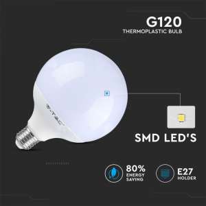 LED крушка 13W G120 6400K VT-1884D V-TAC E27 | AVStore