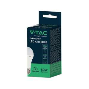 LED крушка аварийна 9W A70 4000K VT-509 V-TAC E27 | AVStore