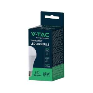 LED крушка аварийна 12W A80 4000K VT-51012 V-TAC E27 | AVStore