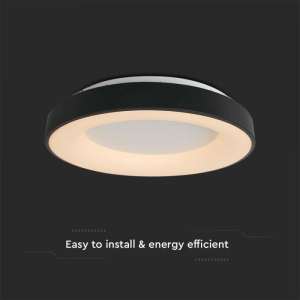 LED плафон кръгъл 49W 3000K VT-7925 V-TAC | AVStore