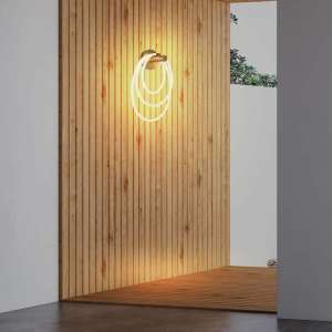 LED пендел за стена златен 37W 3000K V-TAC VT-7927 | AVStore